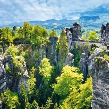 Nyaraló Gaartz With Elbe View *